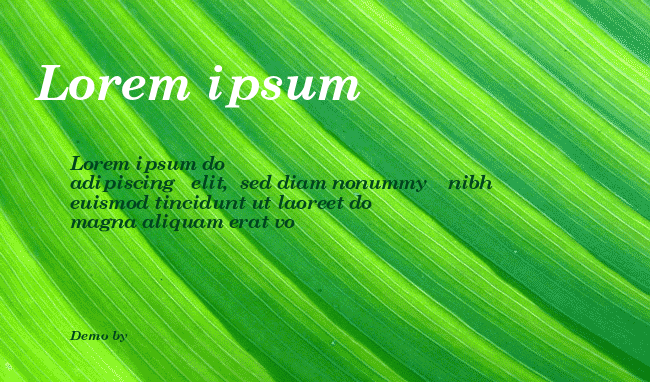 BackRoad Bold Italic example