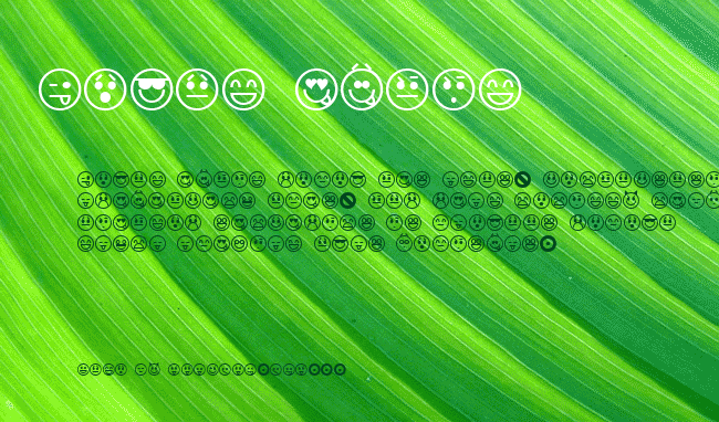 Emoticons example