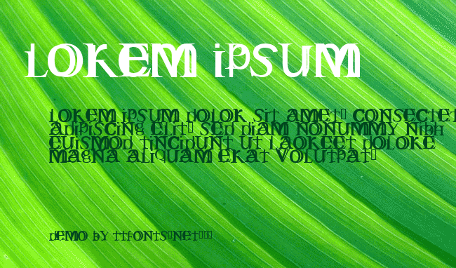 Englishgothic example
