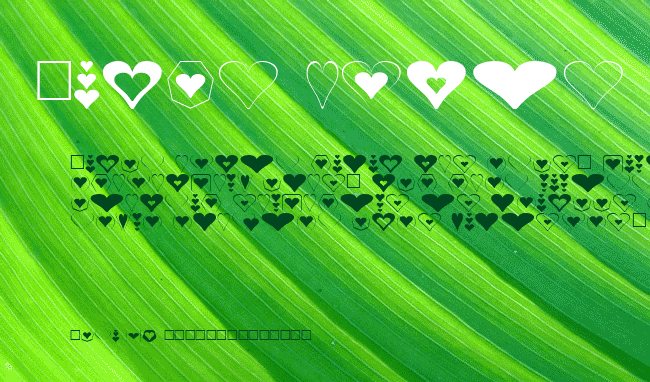 Hearts for 3D FX example