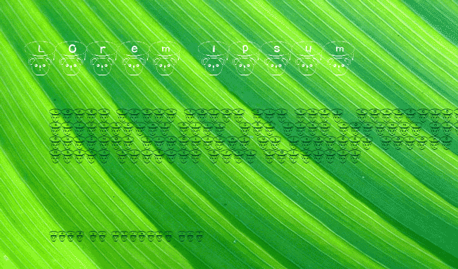 T-kuma Font example