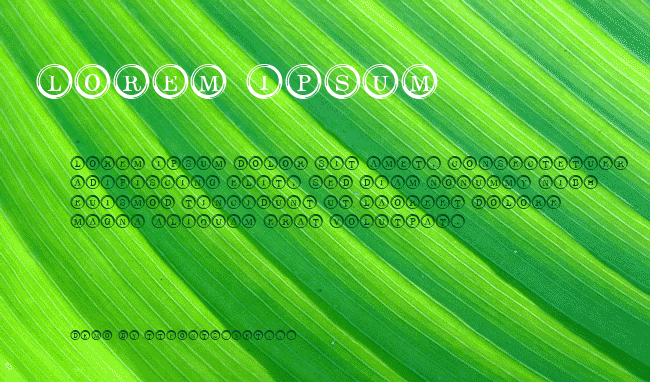 Type Keys example