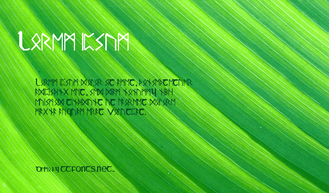 YY Uncial Most Irish example