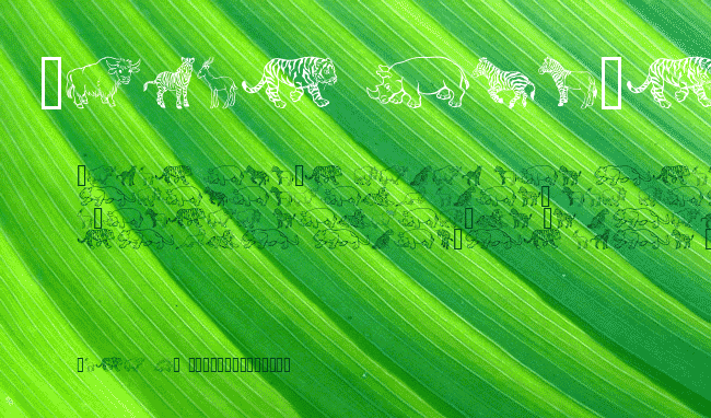 Wild Kingdom P to Z example