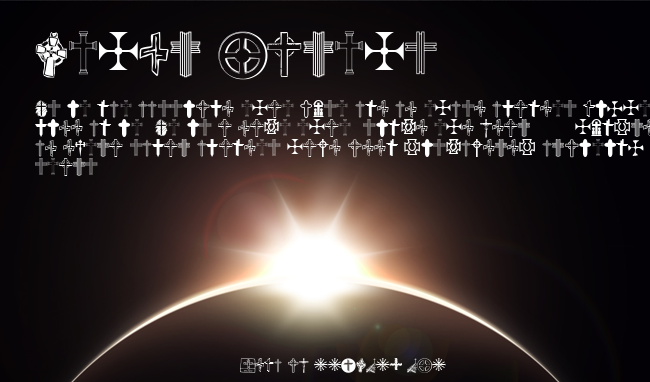 Christian Crosses V example