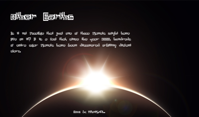 Earth People example