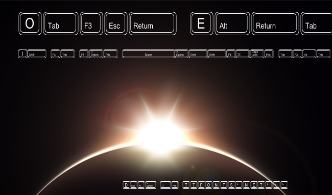 Keystrokes MT example