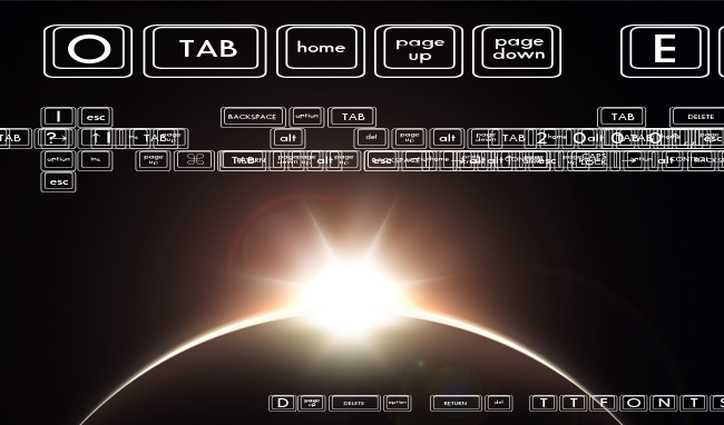 Keyboard KeysEx Expanded example