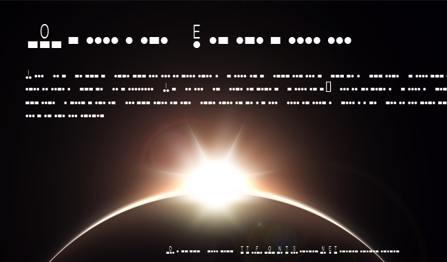 Morse Code example