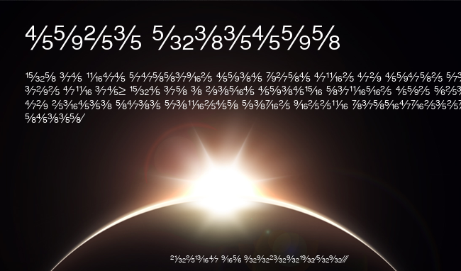 SansFractionsDiagonal example