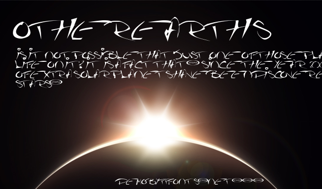 The Guru Font example