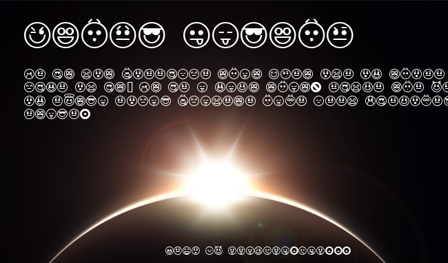 Emoticons example