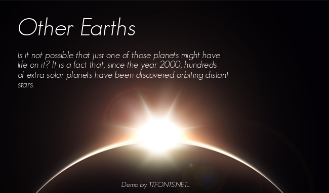 GeosansLight example