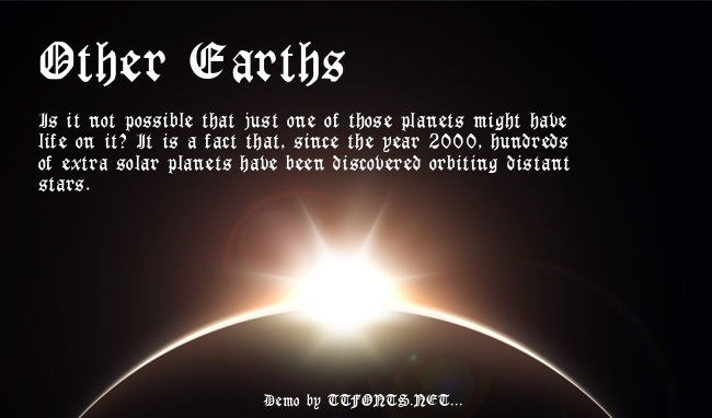 GothicRus example