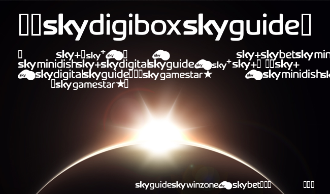 SKYfontbrands example