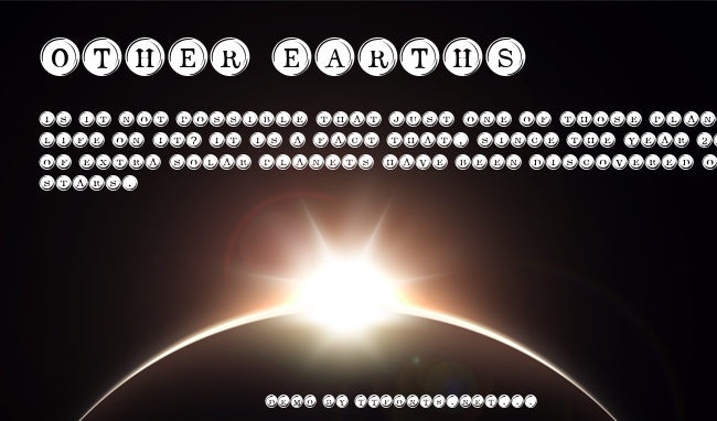 Type Keys Filled example