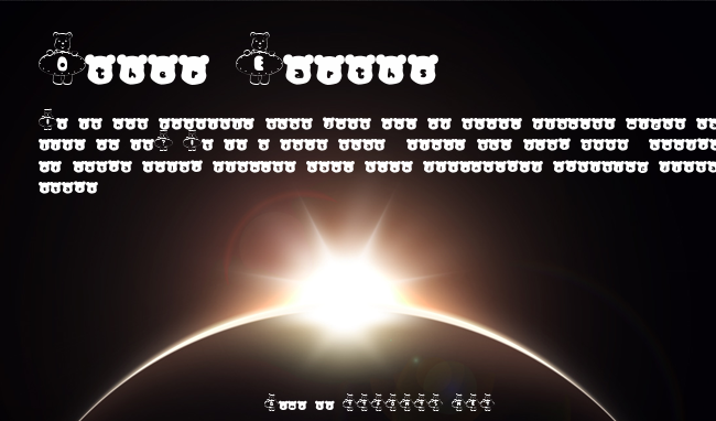 m-kuma Font example