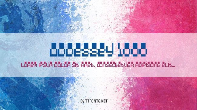 Oddessey 1000 example