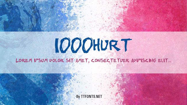 1000hurt example