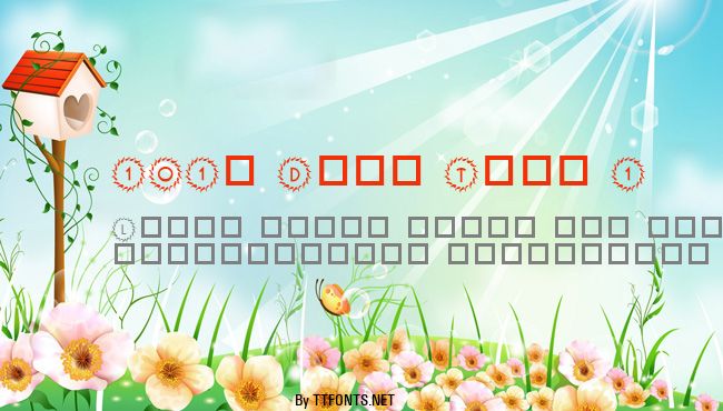 101! Deco Type 1 example