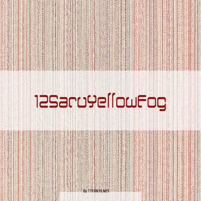 12SaruYellowFog example