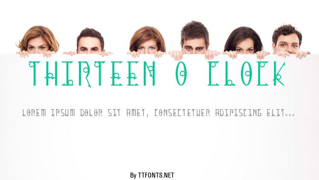 Thirteen O Clock example