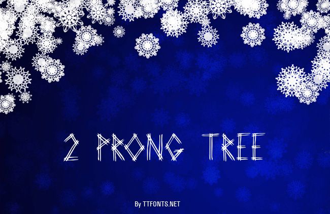 2 Prong Tree example