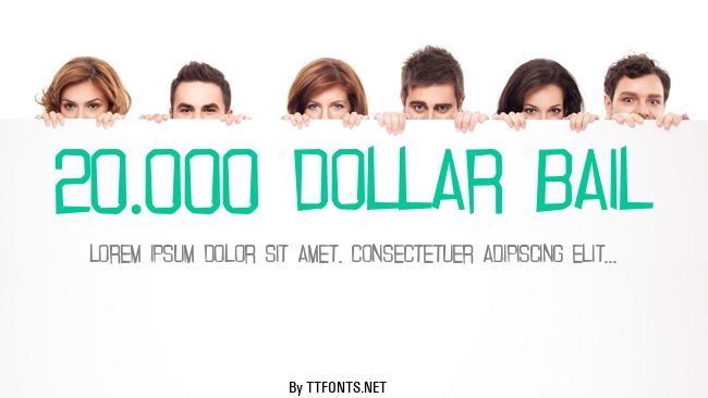 20.000 Dollar Bail example