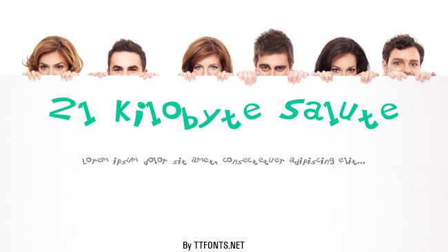 21 Kilobyte Salute example