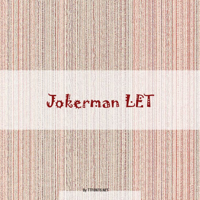 Jokerman LET example