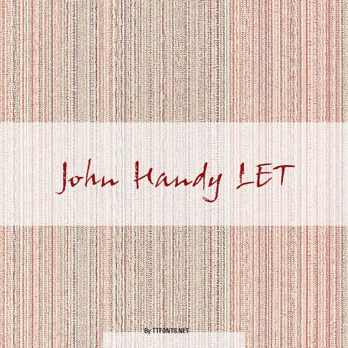 John Handy LET example
