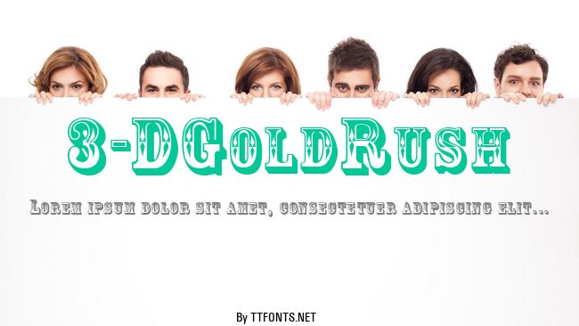 3-DGoldRush example