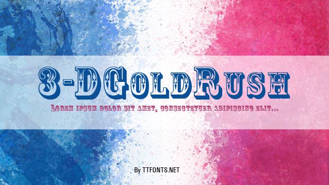 3-DGoldRush example