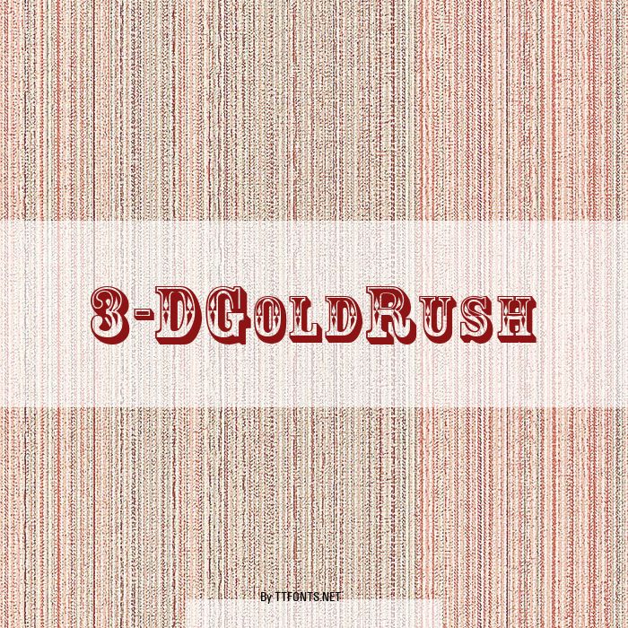 3-DGoldRush example