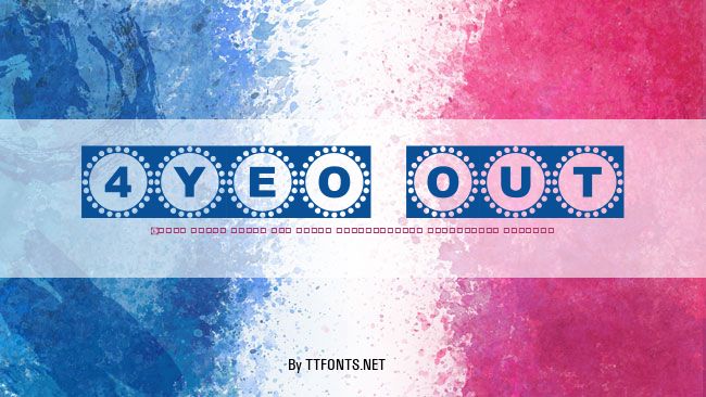 4YEO OUT example