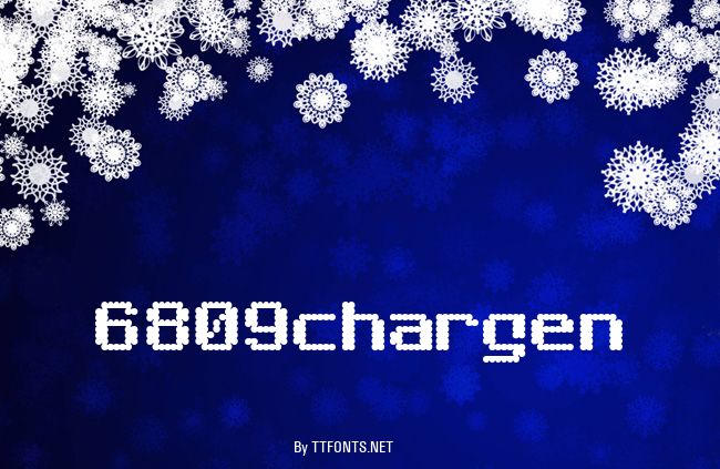 6809chargen example