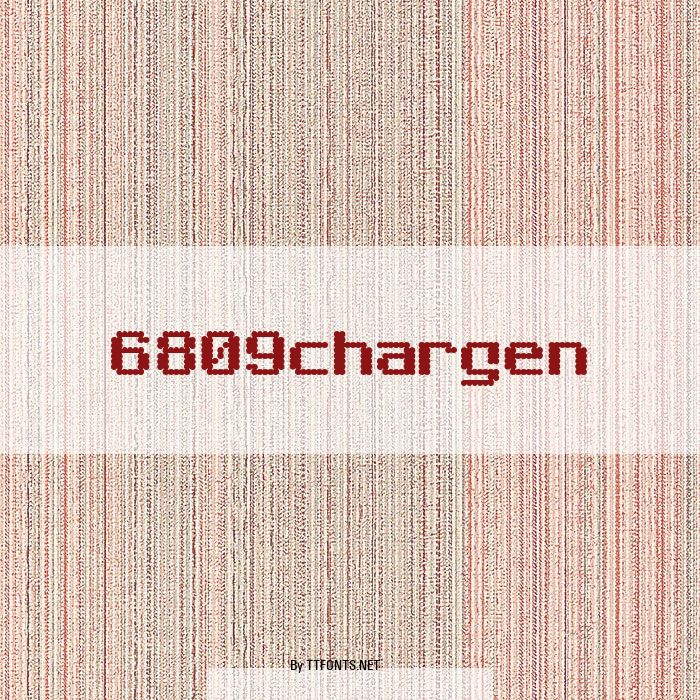 6809chargen example