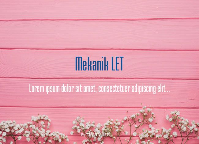 Mekanik LET example