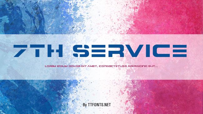 7th Service example