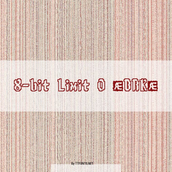 8-bit Limit O (BRK) example
