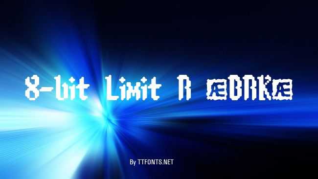 8-bit Limit R (BRK) example