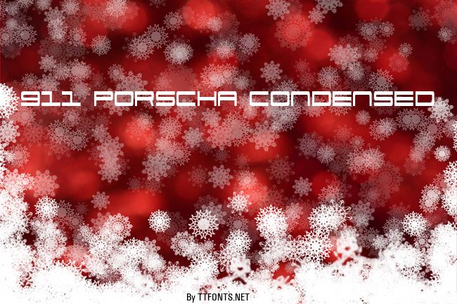 911 Porscha Condensed example
