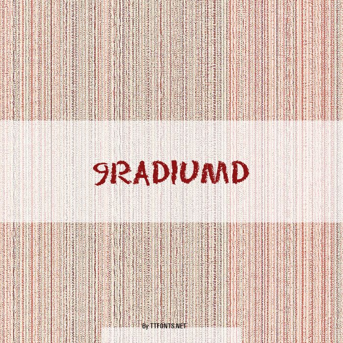 9RADIUMD example