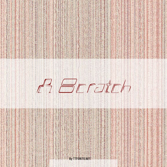 A Scratch example