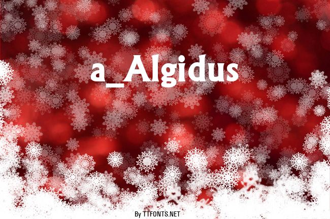 a_Algidus example