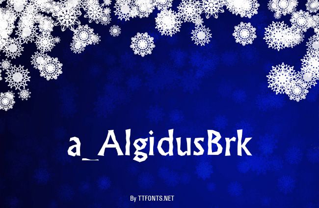 a_AlgidusBrk example