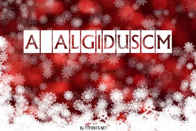 a_AlgidusCm example