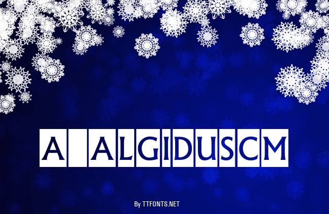 a_AlgidusCm example
