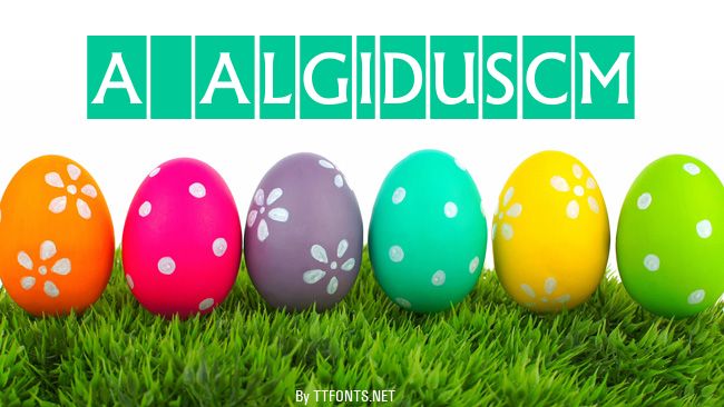 a_AlgidusCm example
