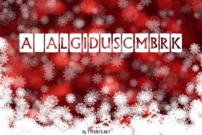 a_AlgidusCmBrk example